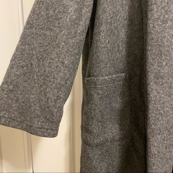 Grey Hoodie Coat - Picture 4 of 4